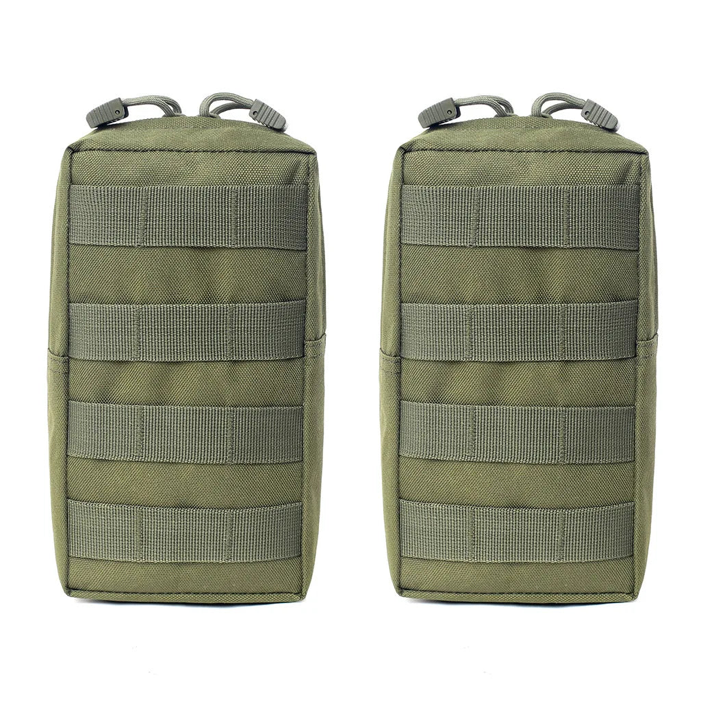 Outdoor Molle EDC Pouch Waterproof Nylon Multi-Purpose Pack Tactical Universal Hunting Camping Bag MOLLE Accessories Pocket