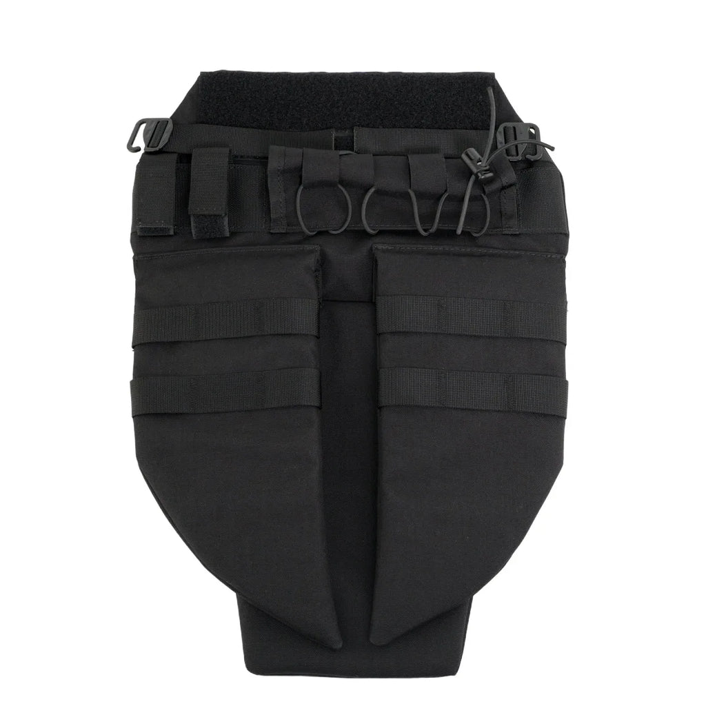 Universal Crotch Protector MOLLE Baffle Tactical Abdominal Bag for ARMA Tactical Vests