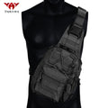Training shoulder bag crossbody bag 900D carrying strap bag chest bag multiple pocket compartment MOLLE webbing