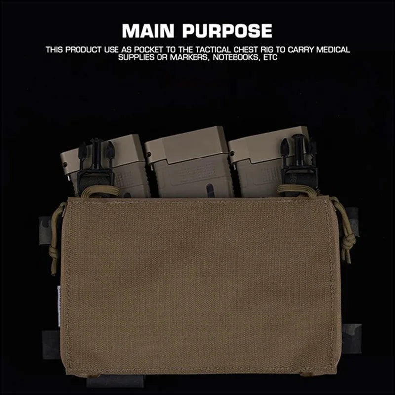 OPHIDIAN Chest Mount Internal Bag Burrito Bag MK4 MKV Micro Combat Plate Bracket Inner Bag Hunting Airgun Accessorie