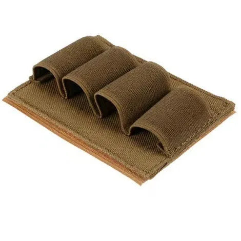 1PC Outdoor 4‑Hole Velcro Tactical Tool Pouch Multifunctional Expansion Bullet Bag Bulk Storage Utility Backpack Accessory Bag