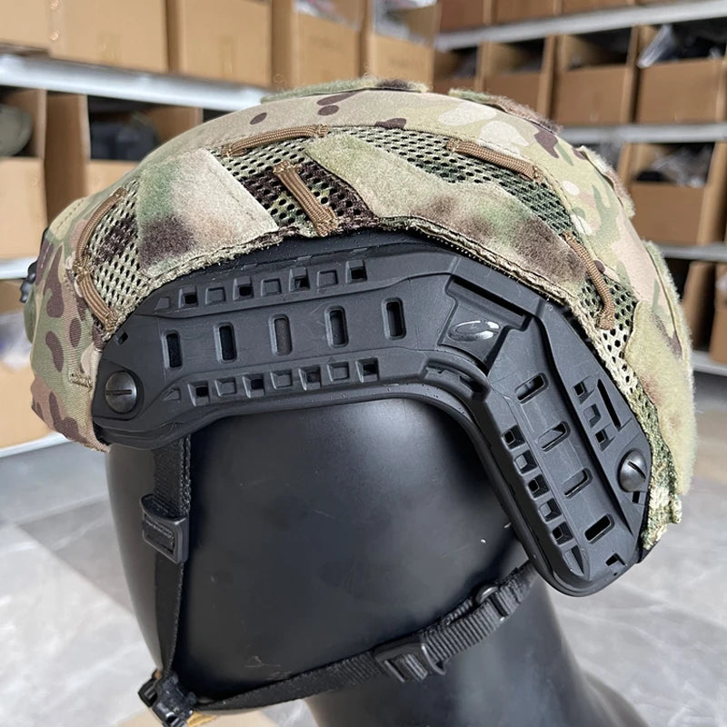 Tactical Helmet Cover FAST/OPS-CORE/SF Multicam Airsoft Helmet Cover Paintball Helmet Protective Cover Gear 500D