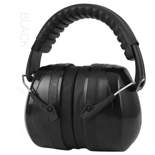 Foldable Anti-Noise Head Earmuffs Sound Reduction Ear Protector Work Safety Study Shooting Drumming Mowing Hearing Protection