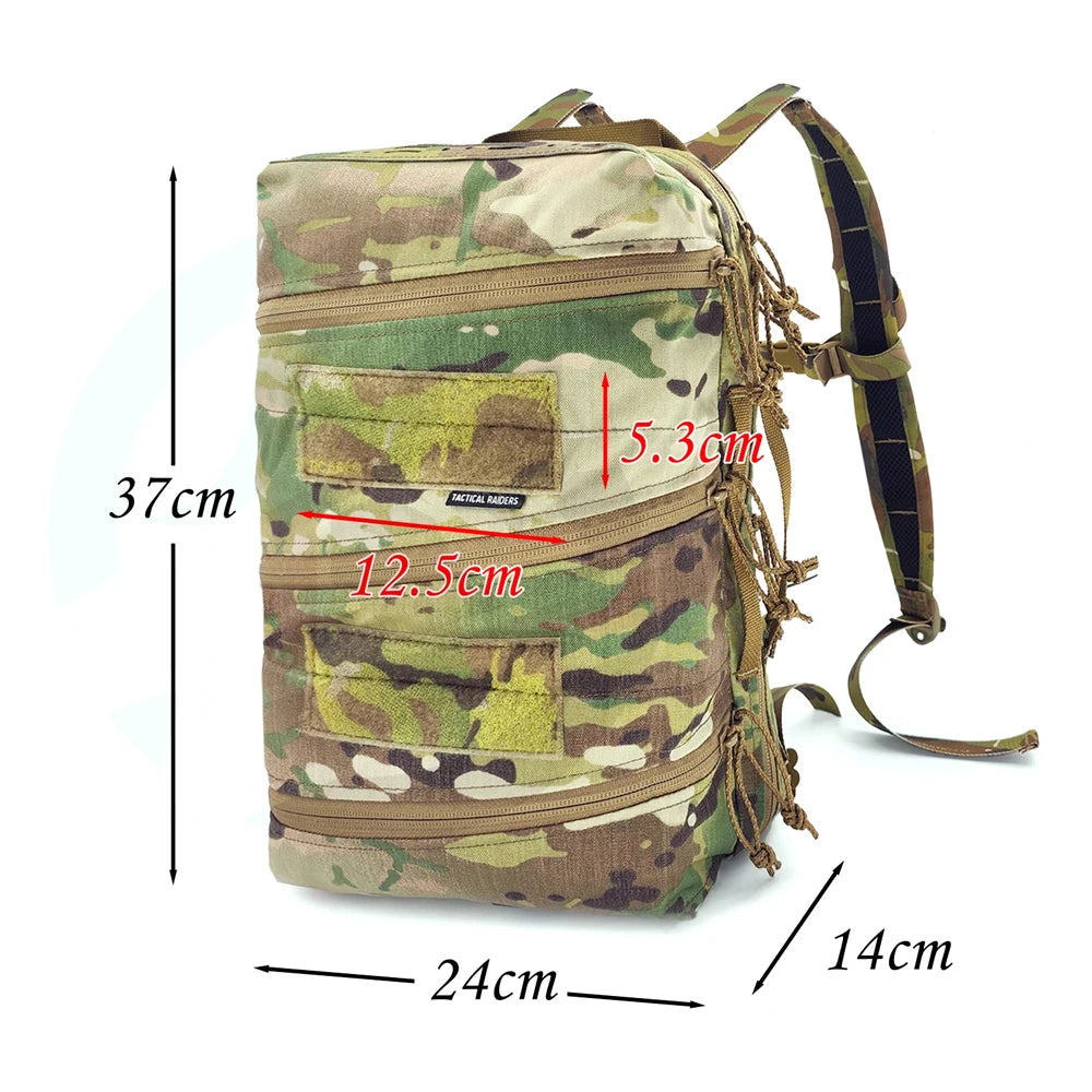 SS Style DELTA Bag Tactical Compact Assault Medical Bag Commuter Backpack