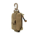 Tactical EDC Pouch Zipper Key Card Holder Pouch Coin Purses Wallet Small Bag Organizer for Men and Women Outdoor Hiking