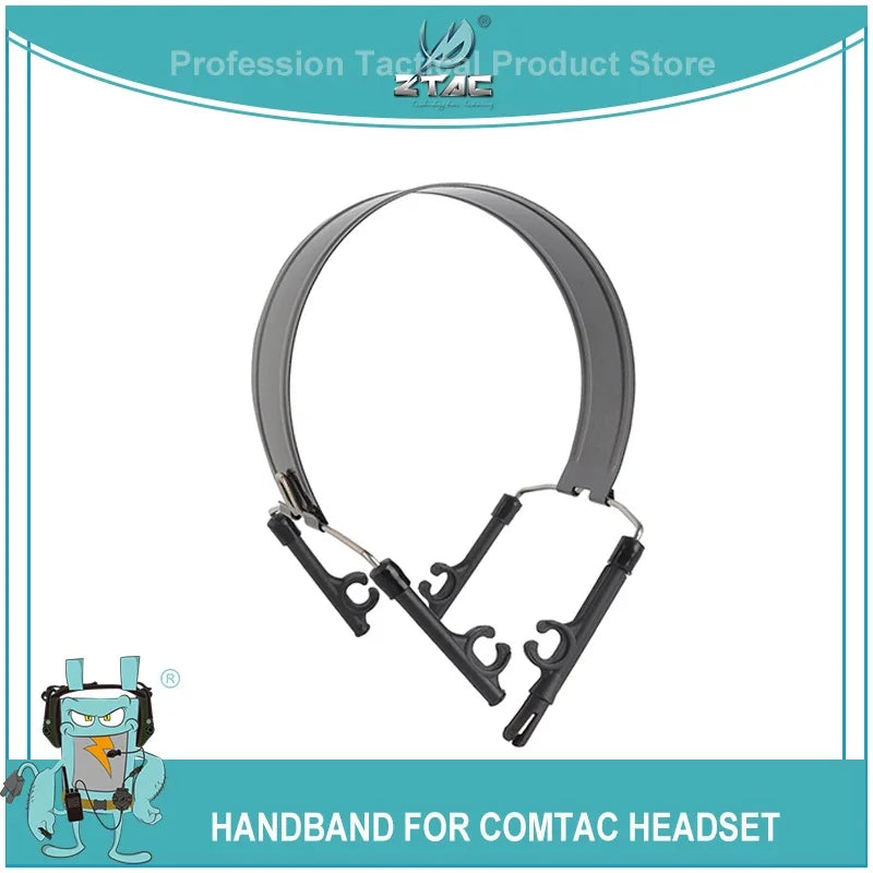 Z-TAC Tactcial Shooting Headphones Headband Head hoop bracket For Comta II III Series Tactical Headset Accessories