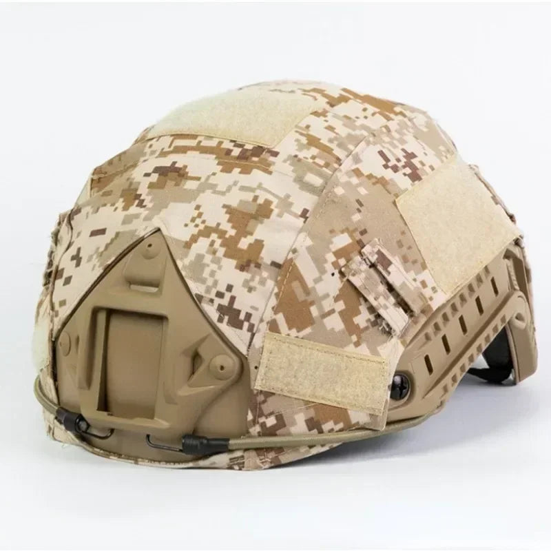 Fast Tactical Helmets Cover  Fans CS Field Equipment Camouflage CP Camouflage Helmets Cover  Dark Night Camouflage