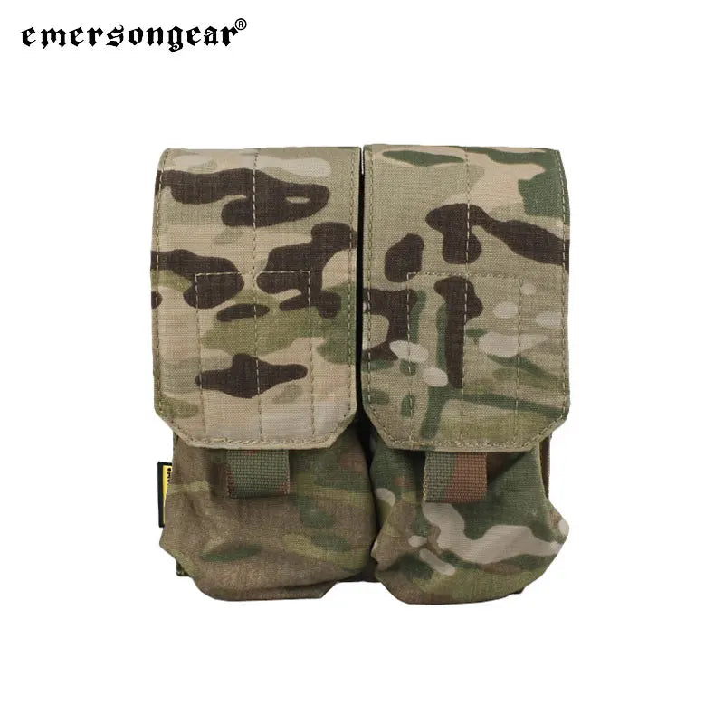 Emersongear For LBT Style Double Magazine Pouch 556 MOLLE Combat Mag Bag Outdoor Holder Airsoft Hunting Trekking Nylon