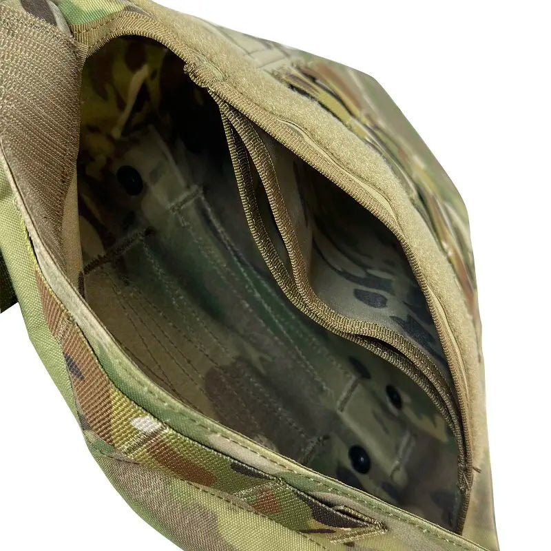 NIJ IIIA Tactical Ballistic Groin Guard Protector Armor Plate-Multi-Purpose for Vest Outdoor Protective Combat & Airsoft