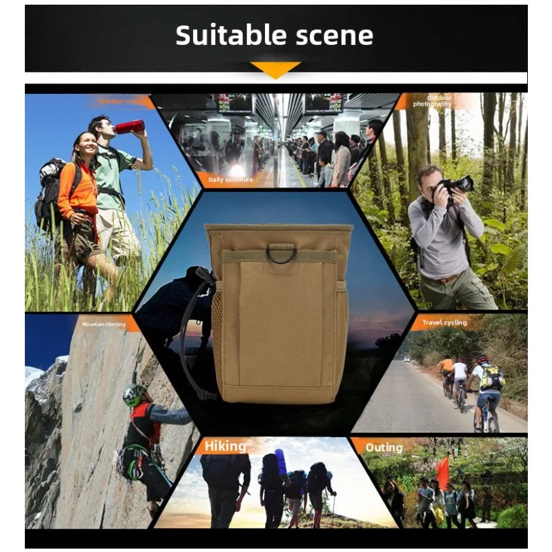 Outdoor Military Enthusiast Tactical Bag Outdoor Camping Accessory Bag Molle Small Utility Waist Pouch