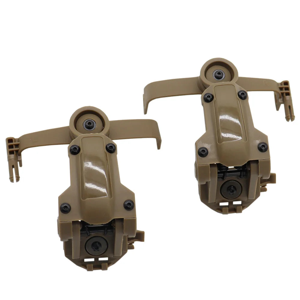VULPO Tactical Helmet Headset Rail Mount Headset Bracket Adapter For Comtac III/C Series Headset Fit OPS Core ARC  Helmet