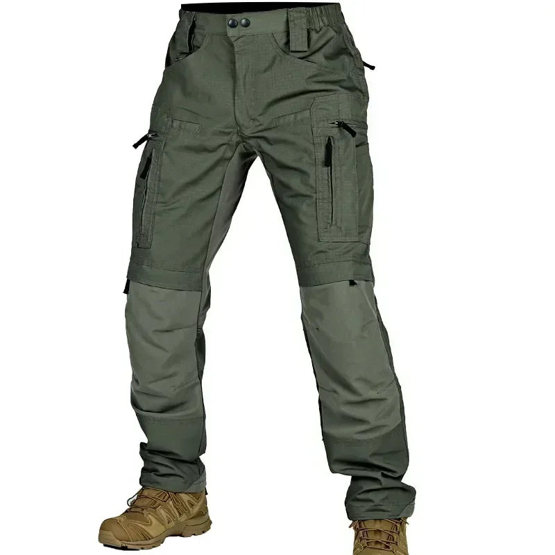 P40 Tactical Pants Men  Outdoor SWAT Pants Multi-pocket Cargo Trousers Waterproof Wear-resistant Field Training Uniforms
