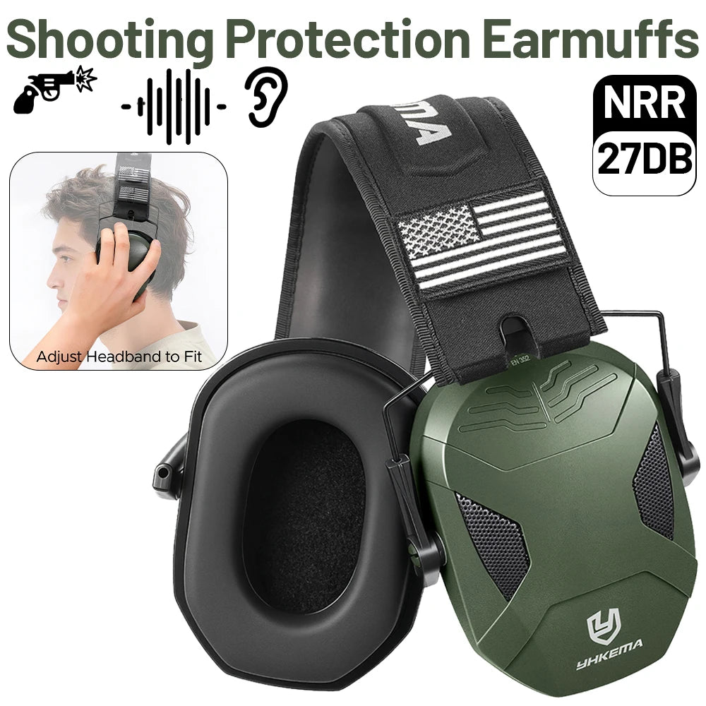Safety Shooting Hearing Protections Earmuffs For Tactical Hunting P40 Noise Reduction Soundproof Ear Defender