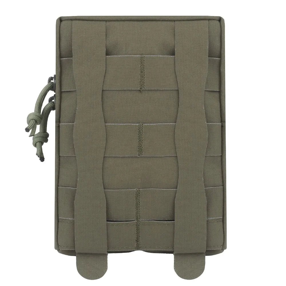 Nylon GP Pouch with Drainage Hole Lightweight MOLLE Pack Equipment Accessory for Hunting Outdoor Use