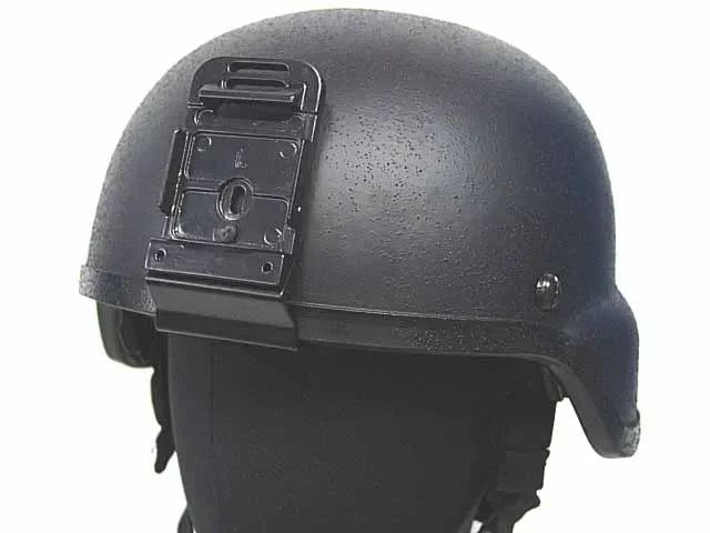 Army Tactical NVG PVS-7 Night Vision Goggle Bracket Mount Military for MICH ACH Helmet WarGame Black