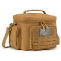 13L Tactical Thermal Cooler Bag Picnic Cooler Box Camping Lunch Bag Outdoor Heavy Duty Lunch Box Cooler Backpack Camping Storage
