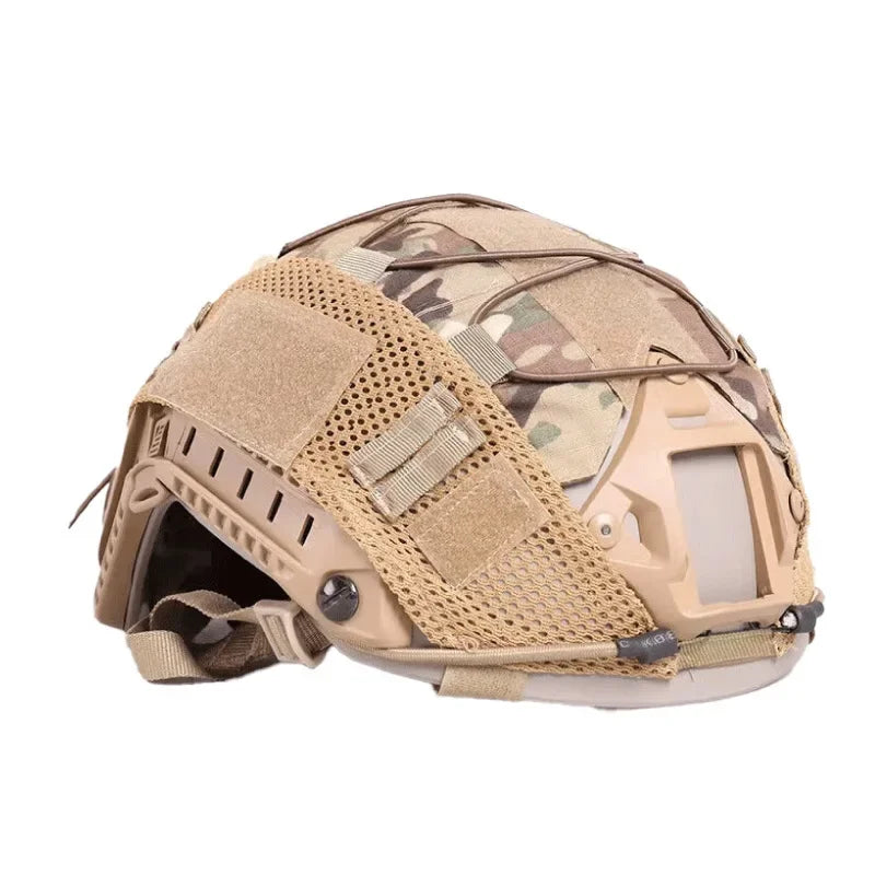2026  Outdoor Camouflage Helmet Cover Elastic Rope Camouflage CS Russian Tactical Helmet for Children