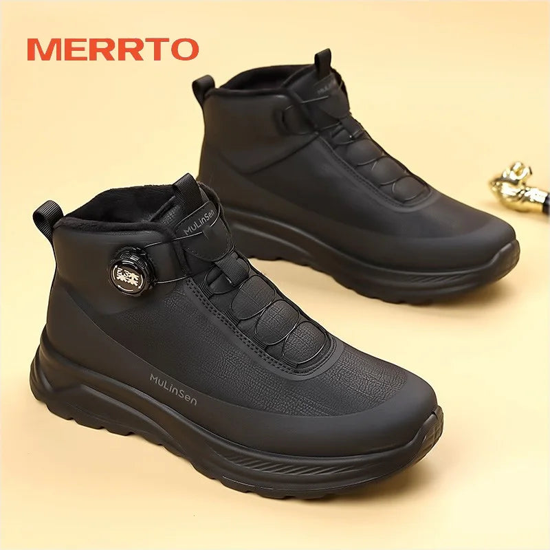 MERRTO Hiking Shoes Men Outdoor Climbing Camping Hunting Boots Mountain Trekking Sneakers Women's  Wakling cross-country shoes