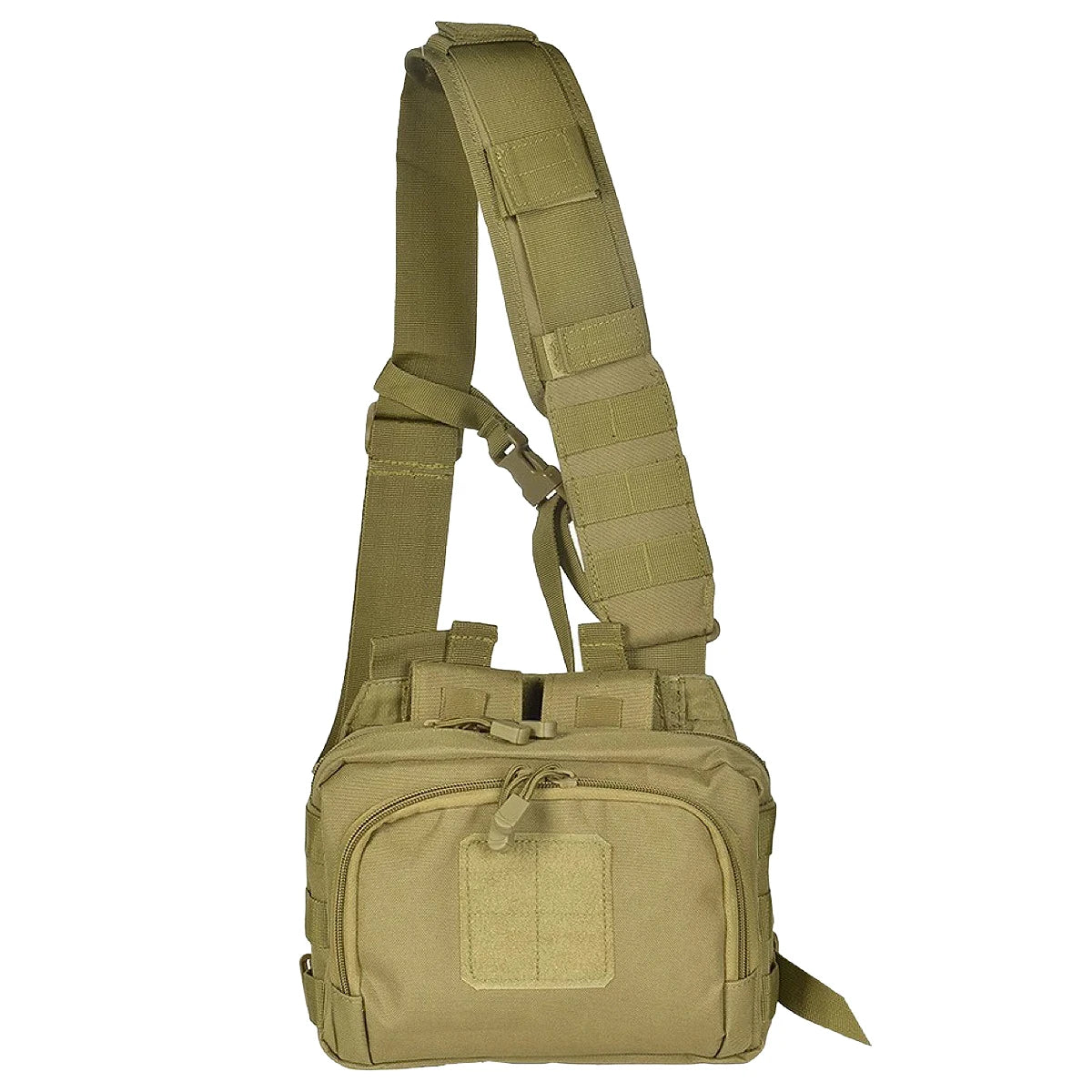 Tactical 2 Banger Bag Messenger Range Bags Multifunctional Large Capacity Storage Bag Crossbody Shooting Hunting Gear Nylon