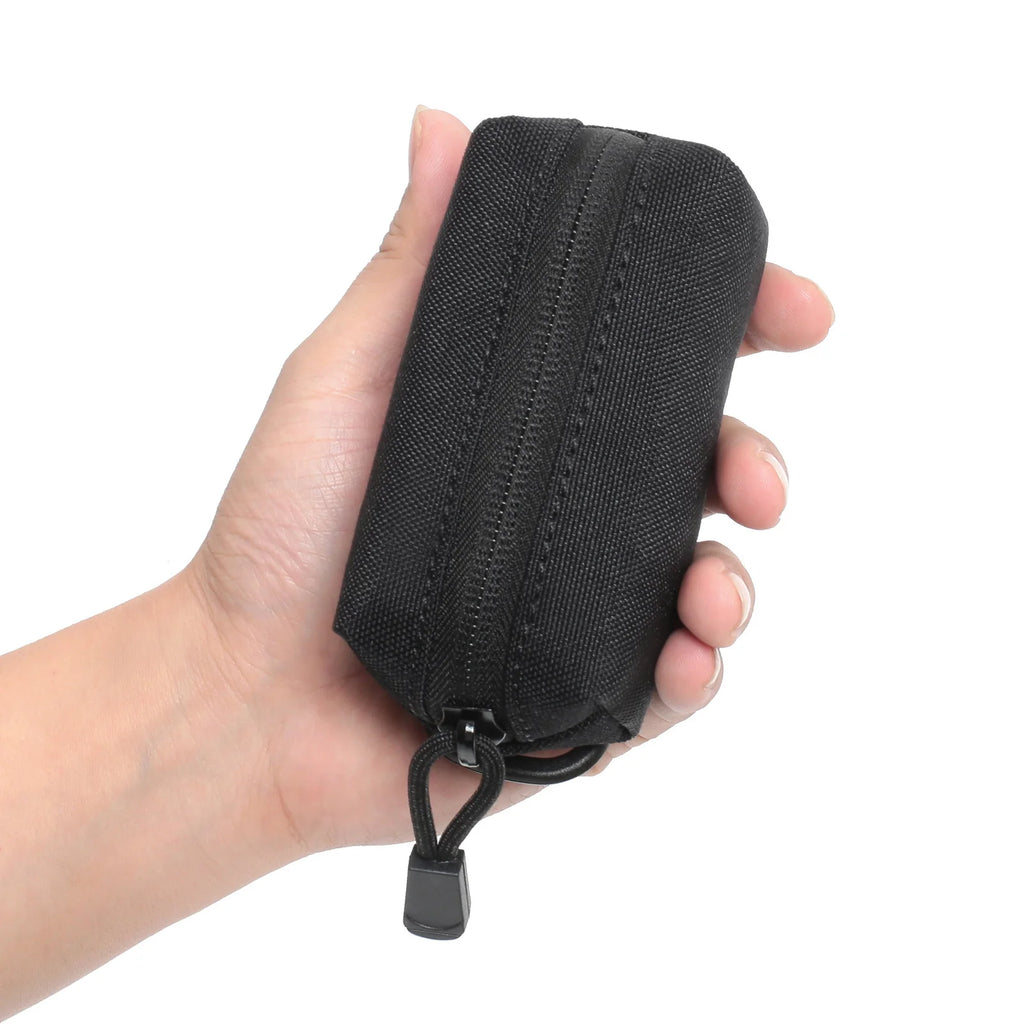 Tactical Outdoor Belt Waist Pack Storage Bag Key Organizer Portable Mini Molle Pouch Men Coin Purse Hiking Camping EDC Tool Kit