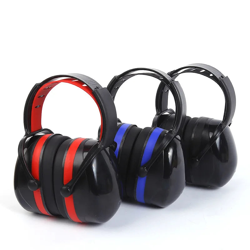 Adjustable Anti-Noise Safety Earmuffs SNR-35dB Noise Reduction Ear Protector For Work Study Shooting Woodwork Hearing Protection