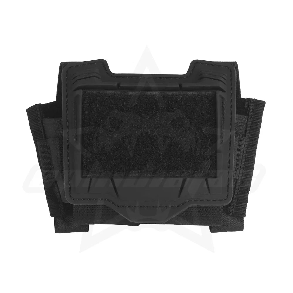 High-Performance Helmet Battery Pack - Versatile Auxiliary Bag, Elastic Strap Design for Hunting and Outdoor Use