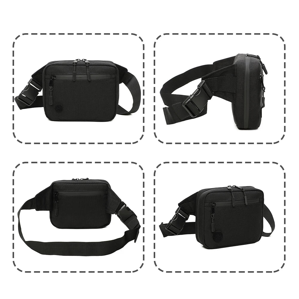 Hunting Gun Bag Waist Pack With Gun Holster Tactical Concealed Carry Outdoor Shooting Sports Handgun Case Storage Pouch For Men
