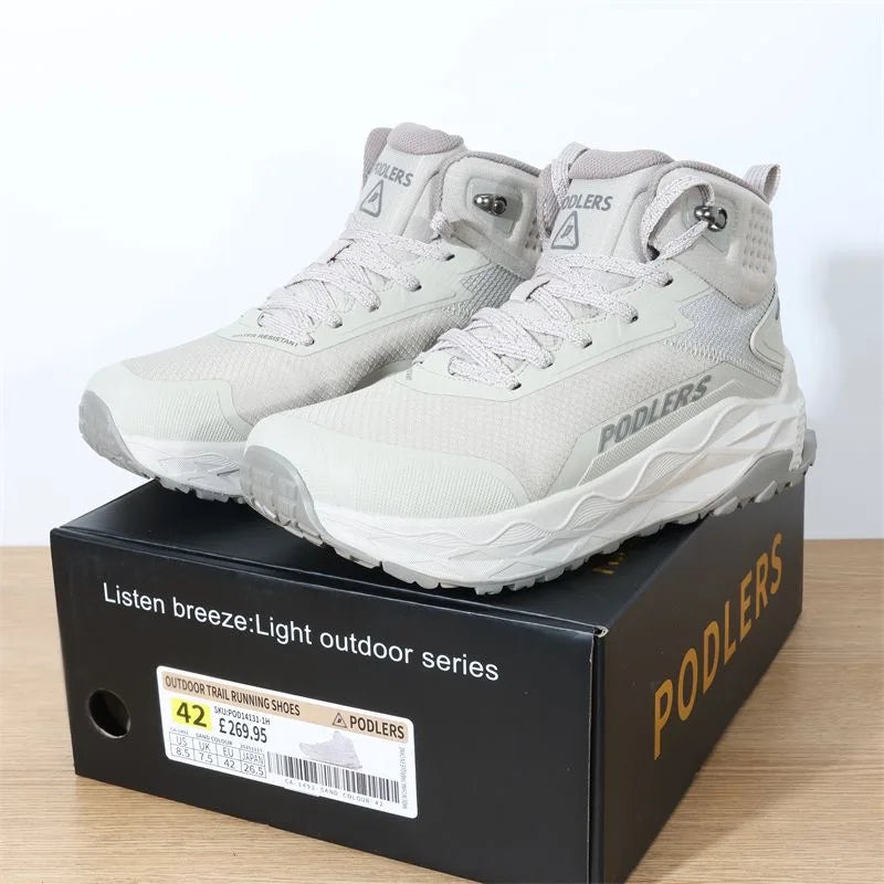 Professional Hiking Shoes Men Designer Outdoor Footwear Mens High Top Climbing Shoes For Man Waterproof Trekking Hiking Shoe