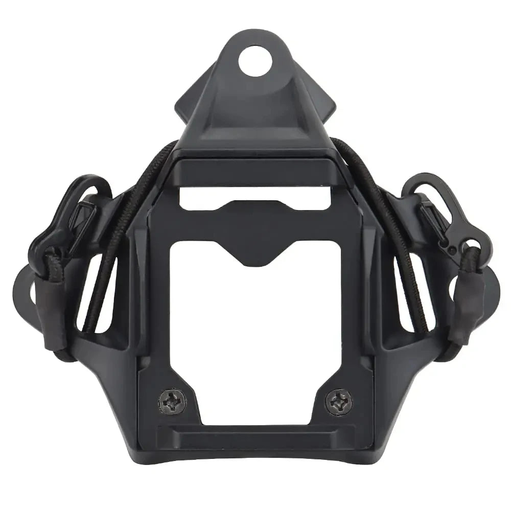 BOOIU Tactical Helmet Mount Adapter Night Vision Aluminum Alloy NVG Helmet Bracket Accessories for FAST Helmet with Hook Rope