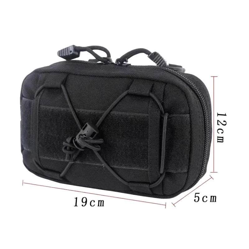 New Molle Waist Bag Tactical Medical First Aid Pouch Tool Gadget Pouch Outdoor Sports Hunting Bag Backpack Vest Accessories Bag