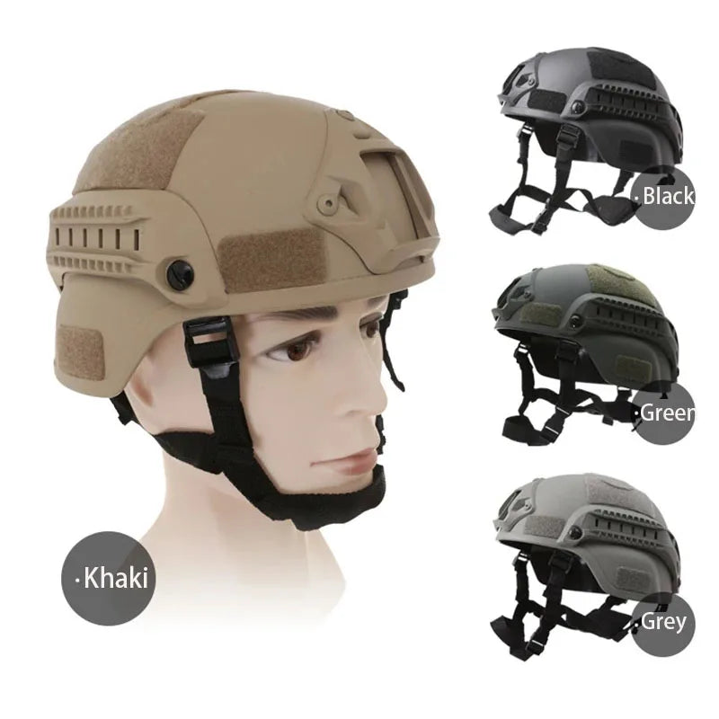 Outdoor Tactical MICH2000 Airsoft MH Tactical Helmet FAST Helmet For Painball CS SWAT Riding Protect Equipment