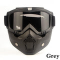 Bicycle Helmet Full Face Anti-fog Mask Helmet Full Head Gear Paintball Mask with Mouth Filter Safety Goggle Hunting Gear