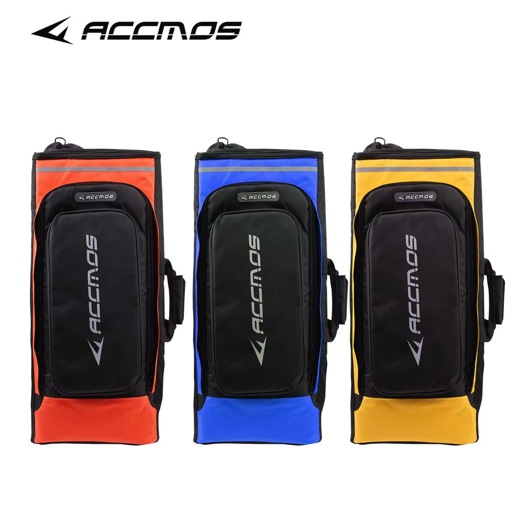 ACCMOS High-Quality Adjustable Large Bow Case with Bow Staff And Arrow Storage Bag Double Shoulder Bag Expandable High Capacity