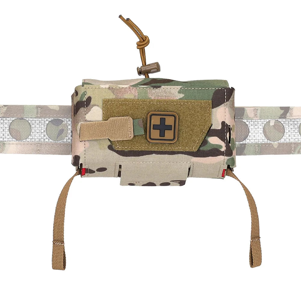 Compact Trauma Pouch V3 Tactical Molle Medical Bag MD2 IFAK Pouch For Airsoft Hunting Plate Carrier Waist Belt Gear