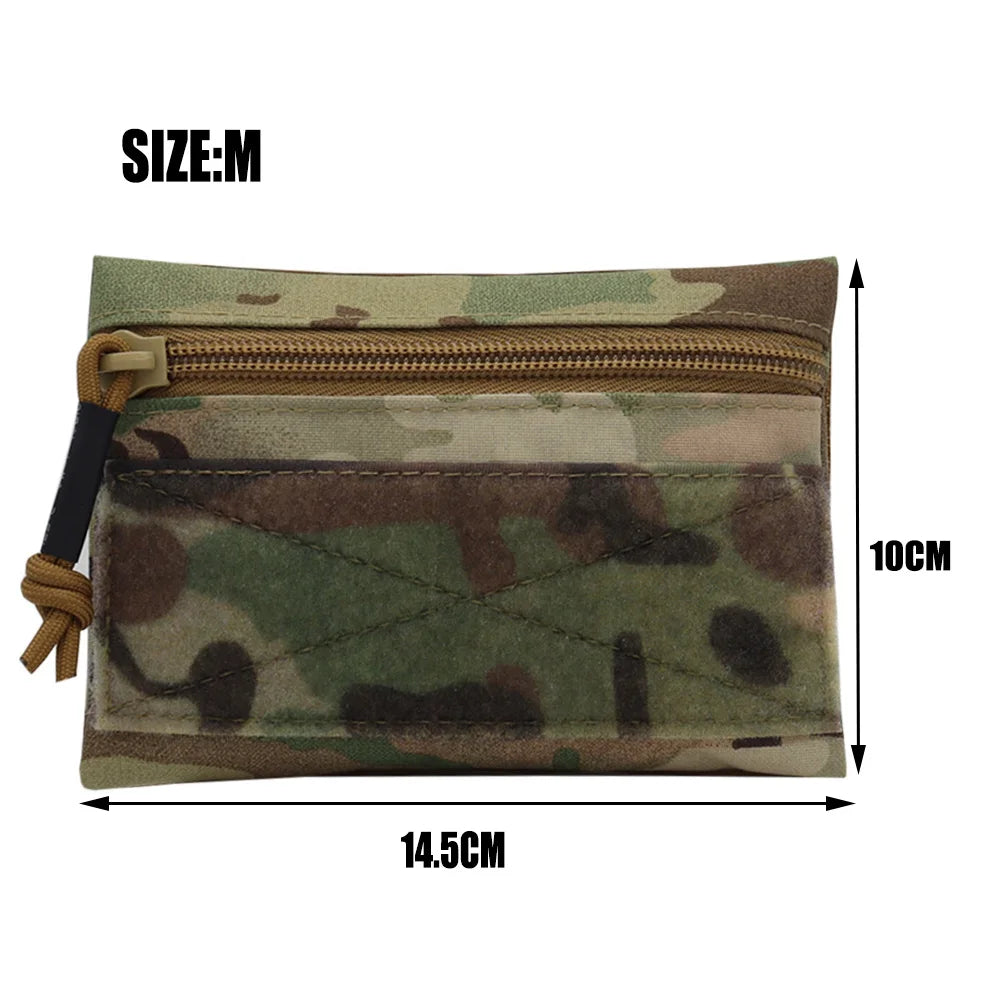 Tactical Micro Candy Pouch Portable Storage Bag Hunting Vest Pouch For MK3 MK4 Chest Rig Vest Airsoft Gear