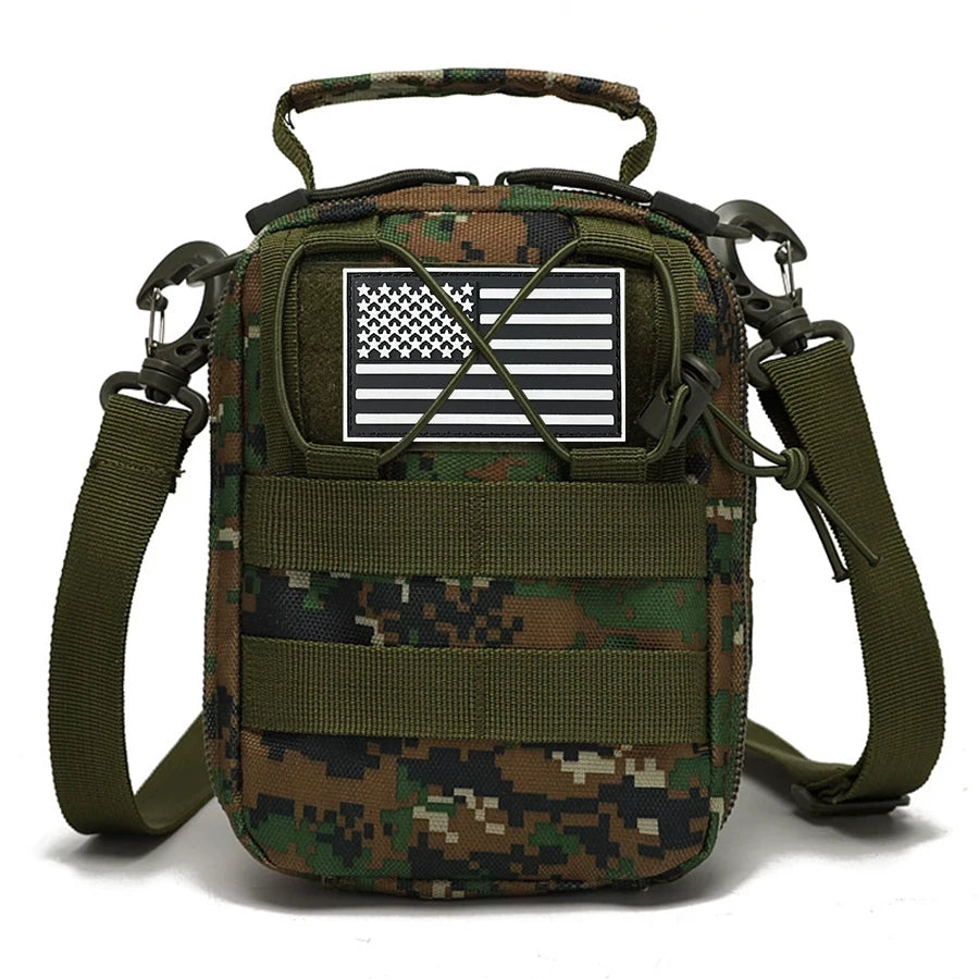 Outdoor cycling lightweight mini storage bag, universal single shoulder crossbody bag, hands-free cycling bag