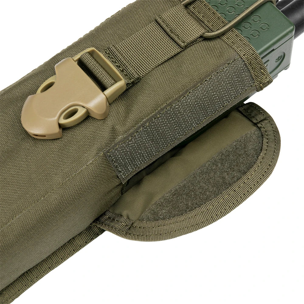 Tactical Molle Radio Walkie Talkie Pouch for PRC148/152 Waist Bag Holder Pocket Portable Interphone Holster Carry Bag