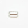 5pcs Metal Tri Glide Slide Buckle Middle Center Bar Adjuster Buckle for Leather Craft Bag Strap Belt Webbing 10/15/20/25/32/38mm