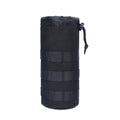 Molle Water Bottle Pouch Tactical Nylon Kettle Holder Drawstring Portable Carrier For Camping Hiking Cycling Hunting