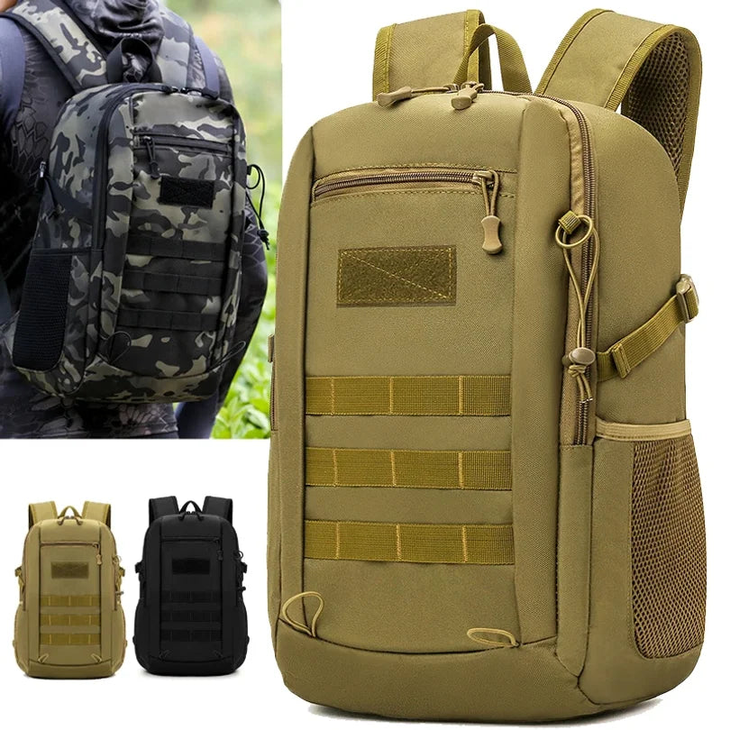 20L Travel Outdoor Backpack Mini Small Waterproof Camping Hiking Fishing Hunting Bag Climbing Women Men Rucksack Daypack