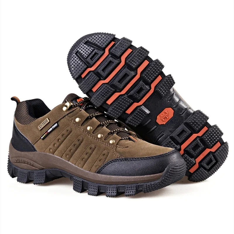 Men Casual Shoes Winter Non Slip Work Sneakers Cowboy Suede Footwear Jeans Boy Lace Up Handmade Retro Leisure Zapatos De Hombre