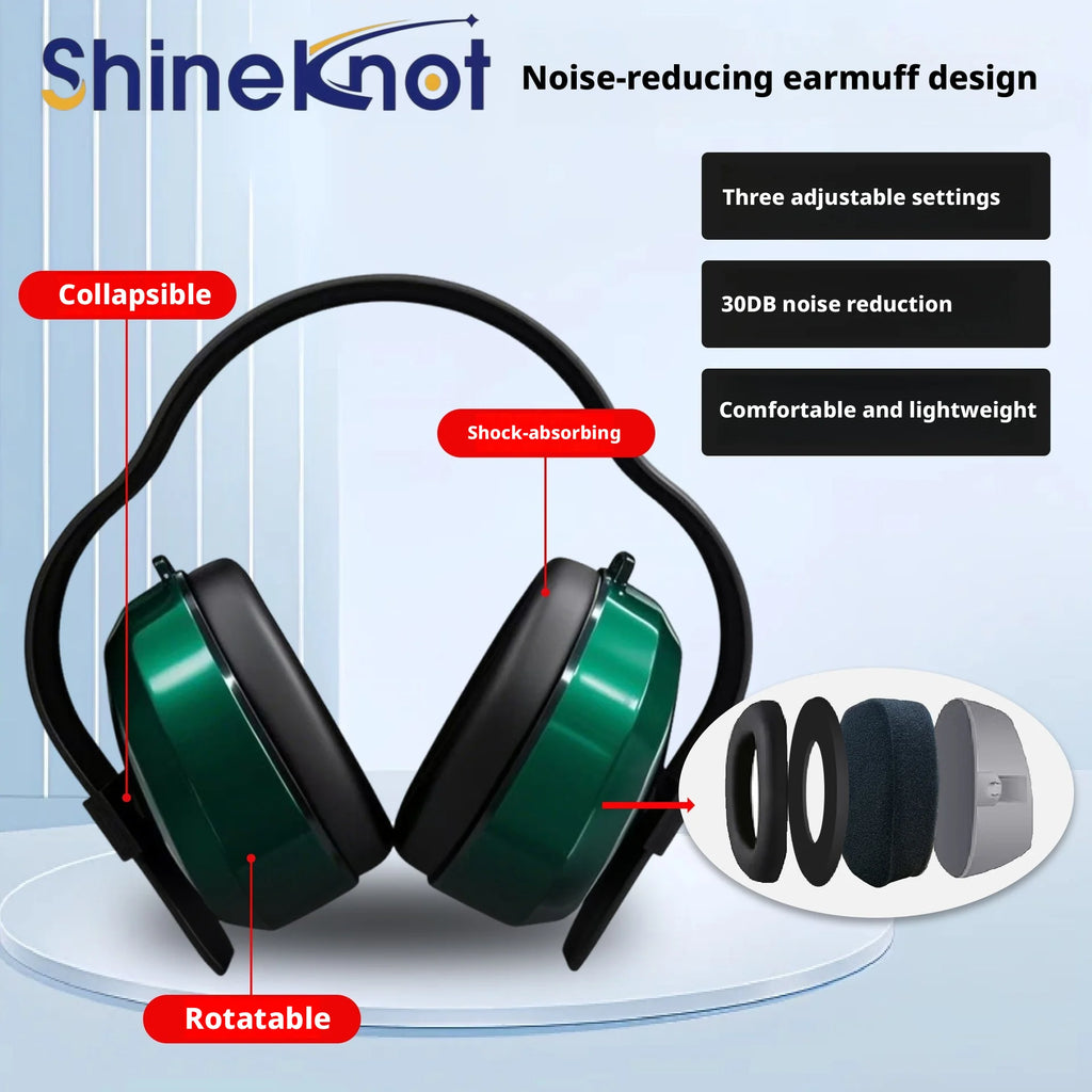 SHINEKNOT Noise Reducing Earmuffs For Sleep Dormitory Learning Headphones Industrial Noise Reducing Earmuffs