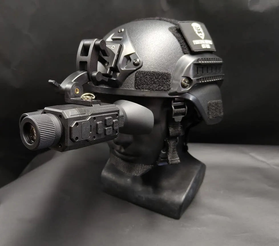 Tactical Monocular night vision device Helmet for FAST Helmet 2X Optical Zoom Head-Mounted Dual-Use Scope for Hunting