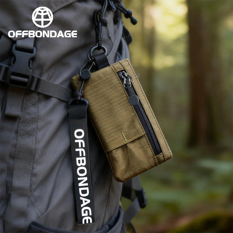 OFFBONDAGE Tactical EDC Pouch Hunting Utility Bag Compatible Clip-on Wallet  Hunting Camping Hiking Outdoor Gear