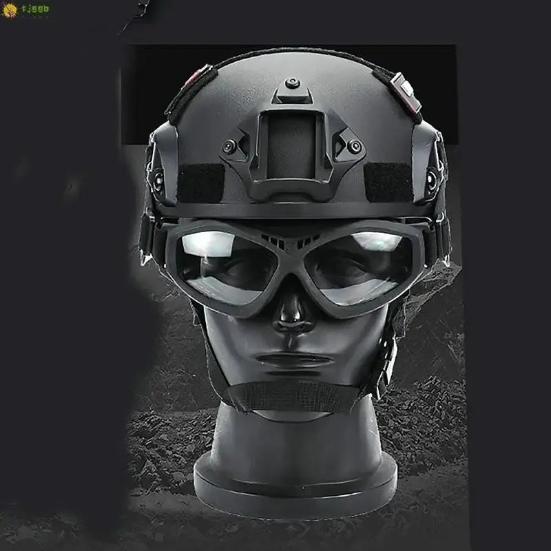 Military Helmet Airsoft Paintball Wargame CS Camouflage Helmet Cover Military Accessories Outdoor Head Protective Equipment