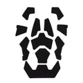 FAST Helmet Magic Sticker 11Pcs Hunting CS Helmet Patches Hook and Loop Sticky for FAST Helmet 11Pcs Set Helmets Accessories