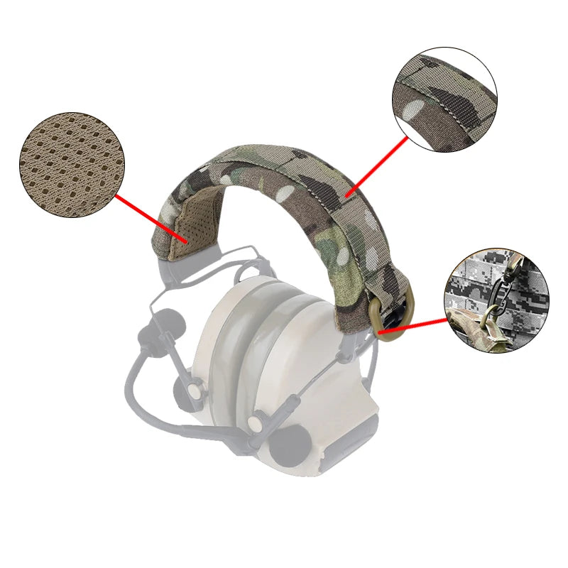 EARMOR Earphone Headband Cover M61 Outdoor Earphone Cover Suitable for M32H/M31H
