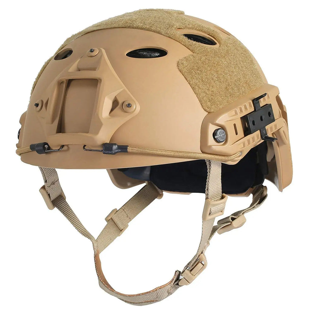 BOOIU Tactical Fast Helmet PJ Real Life Paintball Outdoor Sports Hunting Shooting Military Ballistic Helmet