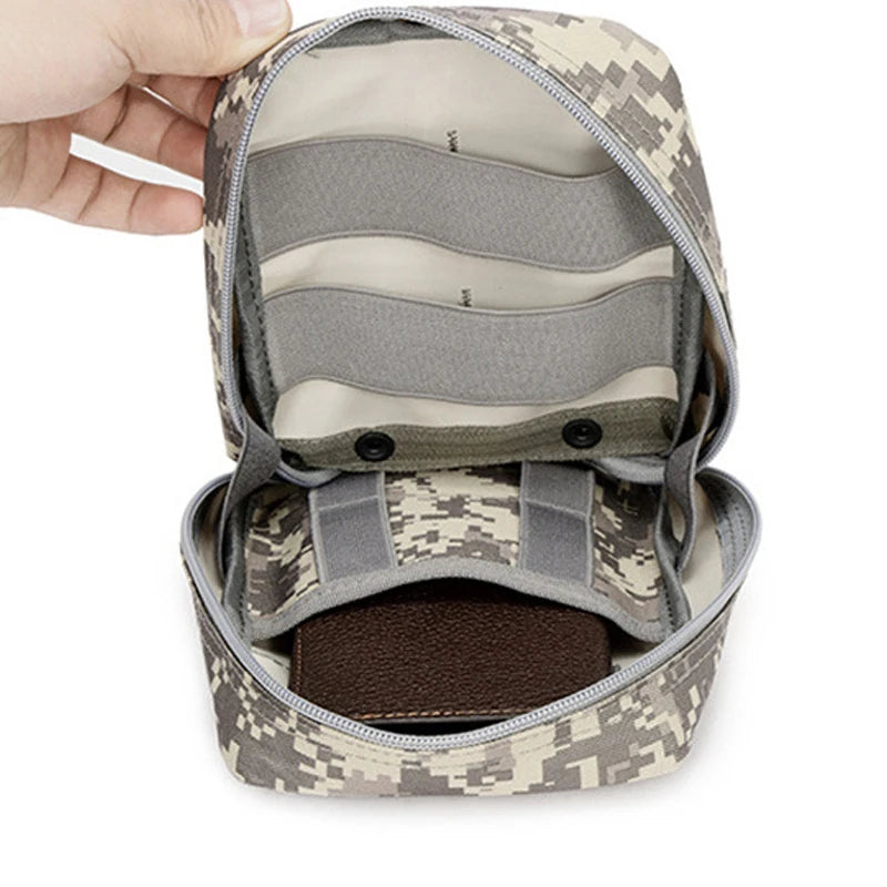 Tactical Molle Pouch Admin GP Pouches Small Utility EDC Bag for Tactical Belt and Molle Vest Storage Bag Hunting Bag
