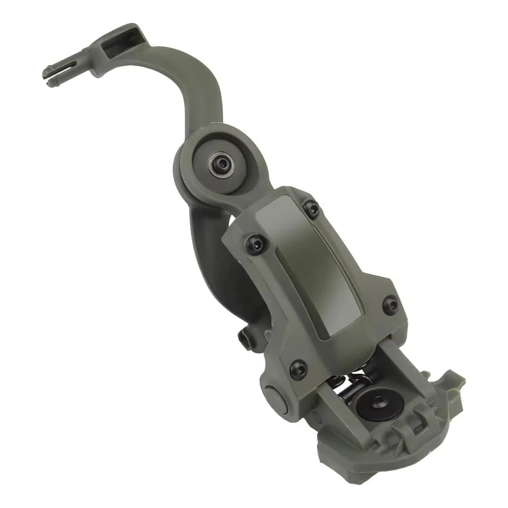 Tactical Headset Stand ARC Helmet Headphone Adapter Multi-angle Rotation Helmet Rail Adapter Kit Fit OPS Core ARC Rail